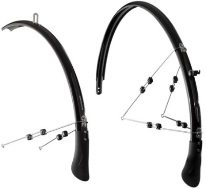 Bontrager NCS Front and Rear RoadHybrid Mudguard Set