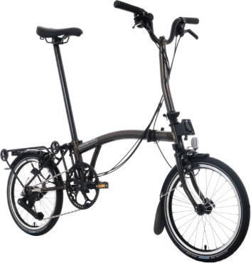 Brompton C Line 12 Speed with Roller Frame Nearly New Mid Handlebar