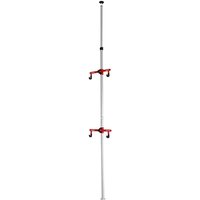 Gear Up Platinum Steel FloorToCeiling Rack