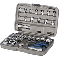 XTools 34 Piece GoThrough Socket Set