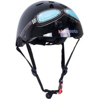 Kiddimoto Black Goggle Helmet