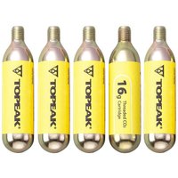Topeak Threaded CO2 Cartridge 5pc