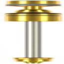 RockShox Air Spring Upgrade Kit Debonair with Butter Cup Zeb A1