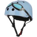 Kiddimoto Blue Goggle Helmet