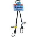 Oxford Bungee Elasticated Strap with Hooks