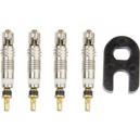 LifeLine Presta Removable Valve Core Pack of 4