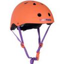 Kiddimoto Matt Orange Helmet