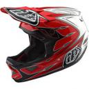 Troy Lee Designs D3 Composite Helmet Corona RedWhite