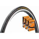 Continental Gatorskin 25c Tyre 3 Tubes