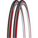 Michelin Pro 3 Race Tyres RedGrey 23c Pair